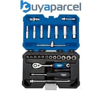Draper Socket Set 16443 1/4" Square Drive Metric 25-Piece