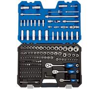 Draper 16461 149 Piece 1/4", 3/8" & 1/2" Drive Metric Socket & Bit Set Tool Kit