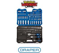 Draper 16461 Draper Expert Metric Socket Set 1/4" 3/8" and 1/2" Sq Dr (149 Piece