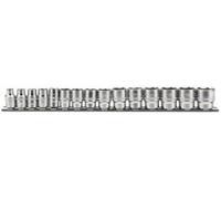 Draper 16492 3/8" 15pc Metric Socket Rail
