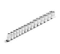 Draper Expert 16492 Metric Socket Set On A Metal Rail 3/8in Sq. Dr. (15 Piece) per set