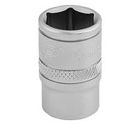 Draper 16539 3/8-Inch Square Drive 6 Point Metric Socket, 13mm Size , Blue