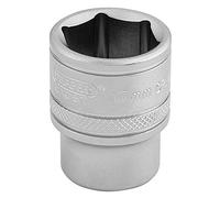 Draper 16543 3/8-Inch Square Drive 6 Point Metric Socket, 17mm Size, Blue