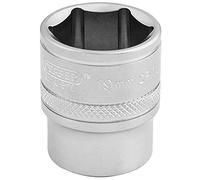 Draper 3/8" Drive Satin Finish Hexagon Socket Metric 3/8" 19mm