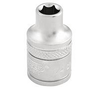 Draper 3/8" Drive Satin Finish Hexagon Socket Imperial 3/8" 1/4"