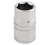 Draper Hexagon Socket 3/8" Drive Satin Finish – Imperial 3/8" & 7/16"