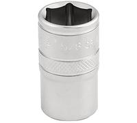 Draper 16628 1/2-Inch Square Drive Micro Satin Chrome Imperial Socket, 5/8-Inch Size , Blue