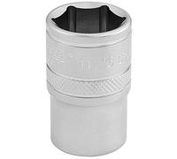 Draper 1/2" Drive Satin Finish Hexagon Socket Imperial 1/2" 11/16"