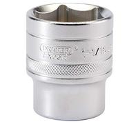 Draper 16635 1/2-Inch Square Drive Micro Satin Chrome Imperial Socket, 1.1/16-Inch Size