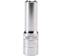 Draper 16643 1/2" Square Drive Hi-Torq 6 Point Deep Socket, 12mm Size