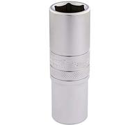 Draper 16650 1/2" Square Drive Hi-Torq 6 Point Deep Socket,Blue, 18mm Size