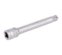 Draper 1/4" Drive Satin Chrome Wobble Socket Extension Bar 1/4" 75mm