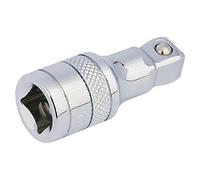 Draper 3/8" Drive Polished Chrome Wobble Socket Extension Bar 3/8" 50mm
