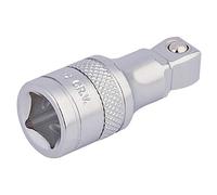 Draper 3/8" Drive Satin Chrome Wobble Socket Extension Bar 3/8" 50mm