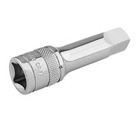 Draper 16750 Extension Bar, 1/2-Inch Square Drive, Polished Chrome, 75 mm