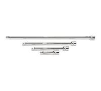 Draper Expert 16765 Extension Bar Set 1/4in Sq. Dr. Polished Chrome (4 Piece) per set