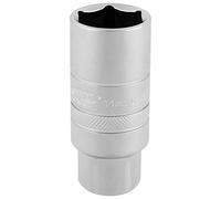Draper 16777 3/8-Inch Square Drive 14 mm Thread 6 Point Satin Chrome Spark Plug Socket