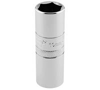 Draper 16778 1/2" Square Drive 10MM Thread 6 Point Spark Plug Socket , Blue