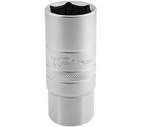 Draper 16783 1/2" Square Drive 14MM Thread 6 Point Satin Chrome Spark Plug Socket