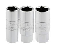Draper Expert Spark Plug Socket Set 16784 – 1/2in Square Drive – 3 Piece