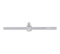 Draper 16789 1/2-Inch Square Drive Polished Chrome Sliding Tee Bar , Blue
