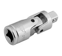 Draper 16792 1/4-Inch Square Drive Satin Chrome Universal Joint, Blue