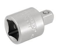 Draper 16803 Female to Male Socket Converter, 3/8" x 1/4", Blue