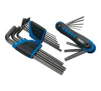 Draper 17 Piece Hexagon Allen Key Set Metric