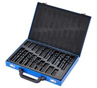 Draper 170pcs Black HSS Drill Bit Set - 08854 - for Metal, Wood and Plastic