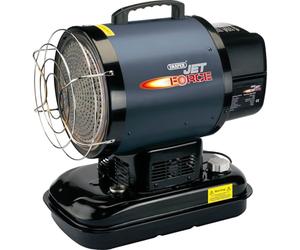 Draper 17111 Infrared Diesel/Kerosene Space Heater, 17kW Heat,Blue