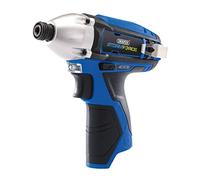 Storm Force 17132 Draper Storm Force® 10.8V Power Interchange Cordless Impact Driver 1/4in Hex. 80Nm (Sold Bare) each