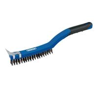 Draper 17179 Wire Scratch Brush with Scraper, 350 mm Length