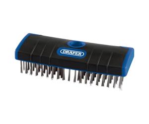 Draper 17189 Stainless Steel Bristle Scrub Brush, 180mm