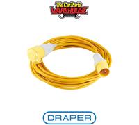Draper 17570 110V Extension Cable 14m x 15mm