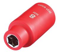 Draper XP1000 17605 VDE Socket, 3/8" Sq. Dr., 9mm