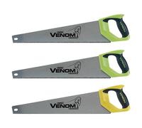 Draper Handsaws Venom 17693 Double Ground 8 PPI 3-Piece Set