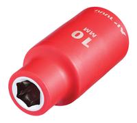 Draper 17720 XP1000® VDE Socket, 1/2" Sq. Dr., 10mm - 17720