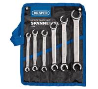 Draper 6 Piece Flare Nut Spanner Set