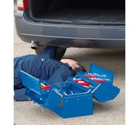 Draper 48566 460mm Barn Type Tool Box with 4 Cantilever Trays