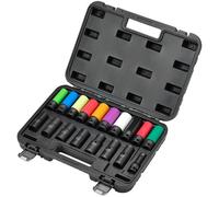 Draper 18 Piece 1/2" Drive Wheel Nut Socket Set 1/2"