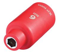 Draper 18036 XP1000® VDE Socket, 1/2" Sq. Dr., 20mm - 18036