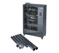 Draper 18037 230V Far Infrared Diesel Heater With Flue Kit 40 000 Btu/11.6Kw each 1