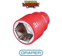Draper XP1000® VDE Socket, 1/2" Sq. Dr., 30mm