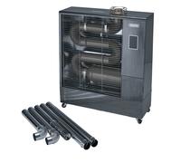 Draper 18070 230V Far Infrared Diesel Heater With Flue Kit 51 500 Btu/15.1Kw each 1
