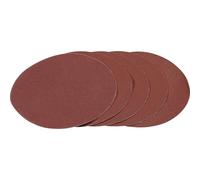 Hook and Loop Aluminium Oxide Sanding Discs, 180mm, 120 Grit (Pack of 5)