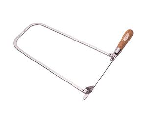 Draper 18153 Expert Throat Fret Saw with Chrome Blade , Brown , 295mm , Pack of 1