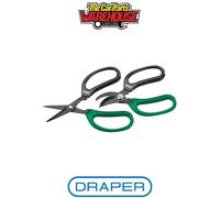 Draper 18299 Soft Grip Garden Scissor Set (2 Piece)