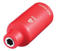 Draper 18653 XP1000® VDE Socket, 1/4 Sq. Dr., 5mm - 18653