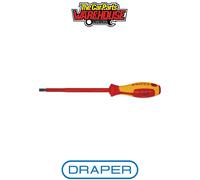 Draper 18796 KNIPEX 98 20 65 VDE Insulated Slotted Screwdriver 65 x 150mm