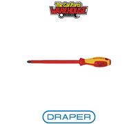 Draper 18805 KNIPEX 98 24 04 VDE Insulated Screwdriver PH4 x 200mm